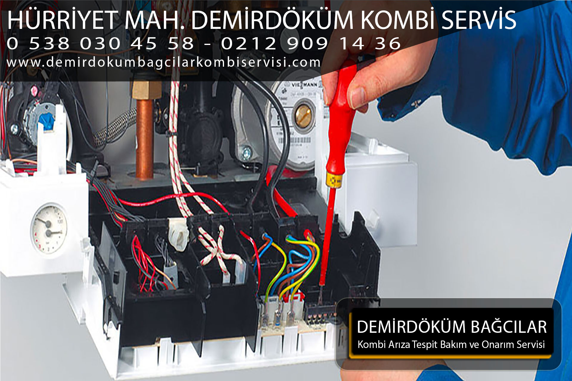 hürriyet mahallesi demirdöküm kombi servis