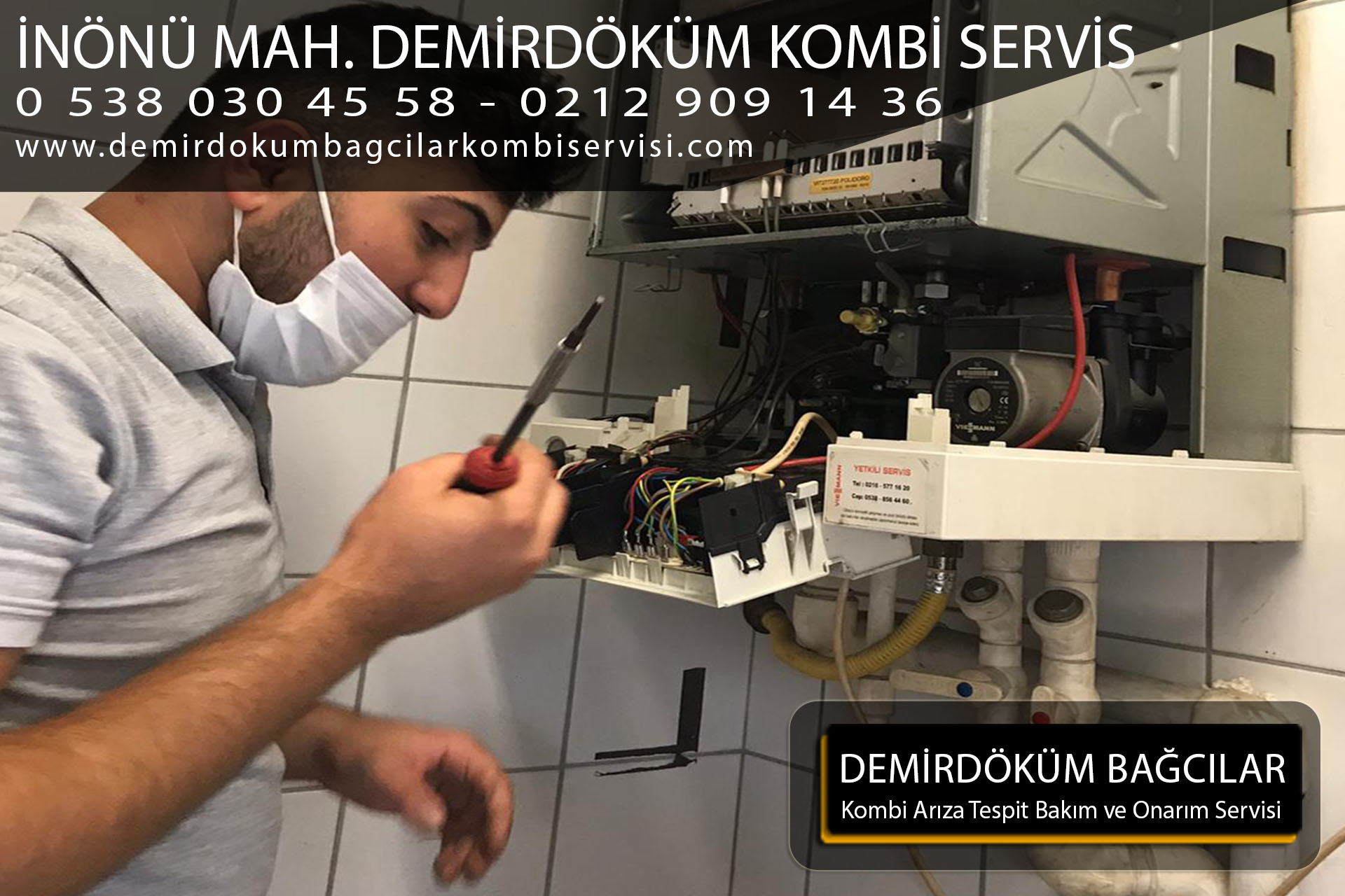 inönü mahallesi demirdöküm kombi servis