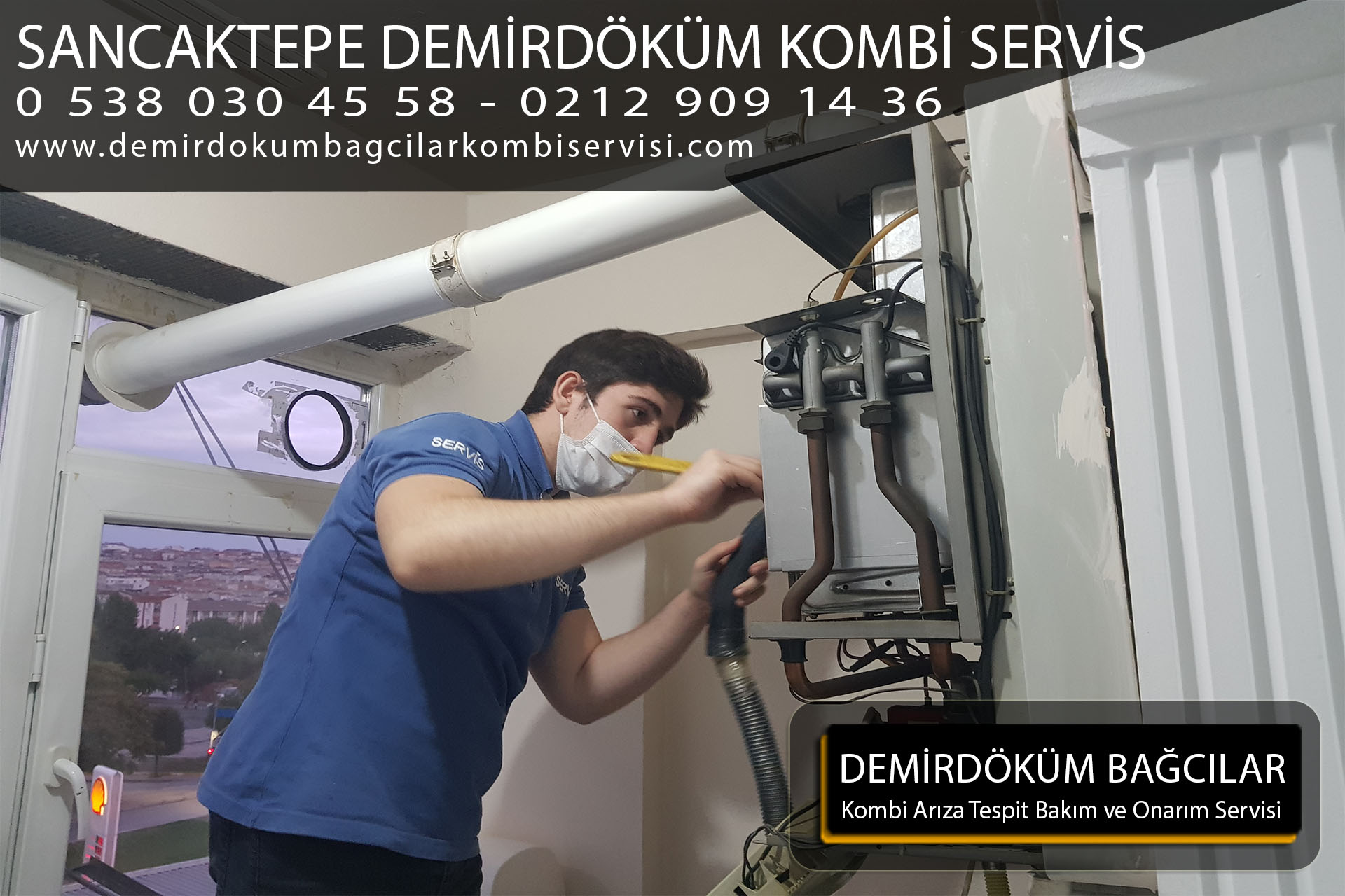 sancaktepe demirdöküm kombi servis