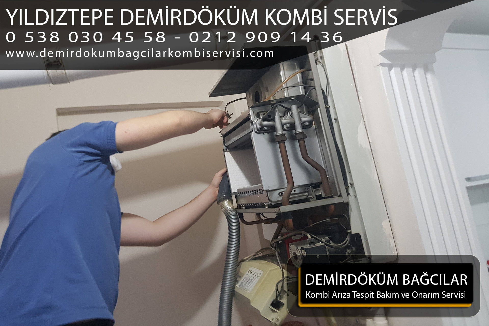 yıldıztepe demirdöküm kombi servis