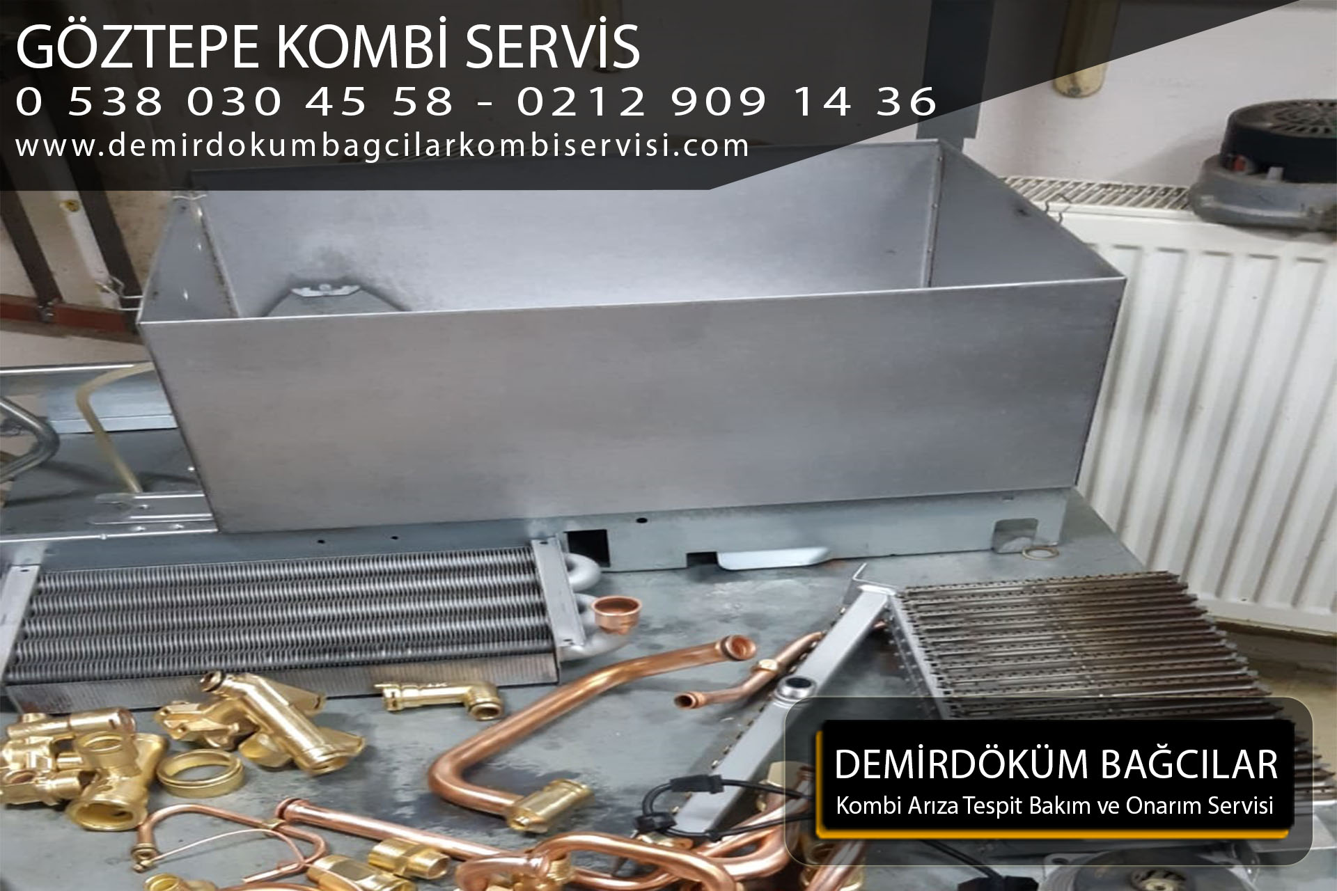 göztepe kombi servis