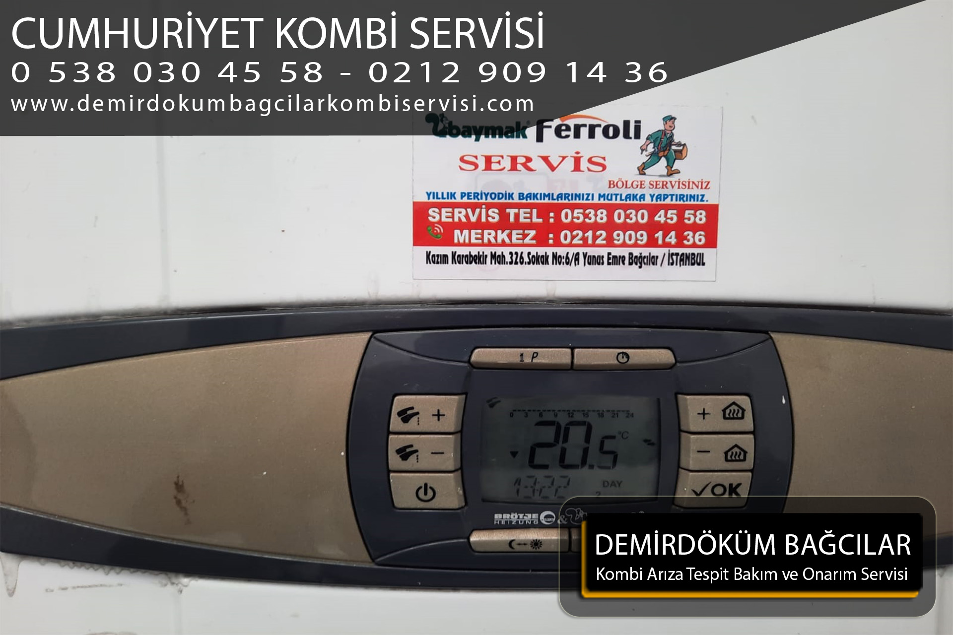 cumhuriyet kombi servis