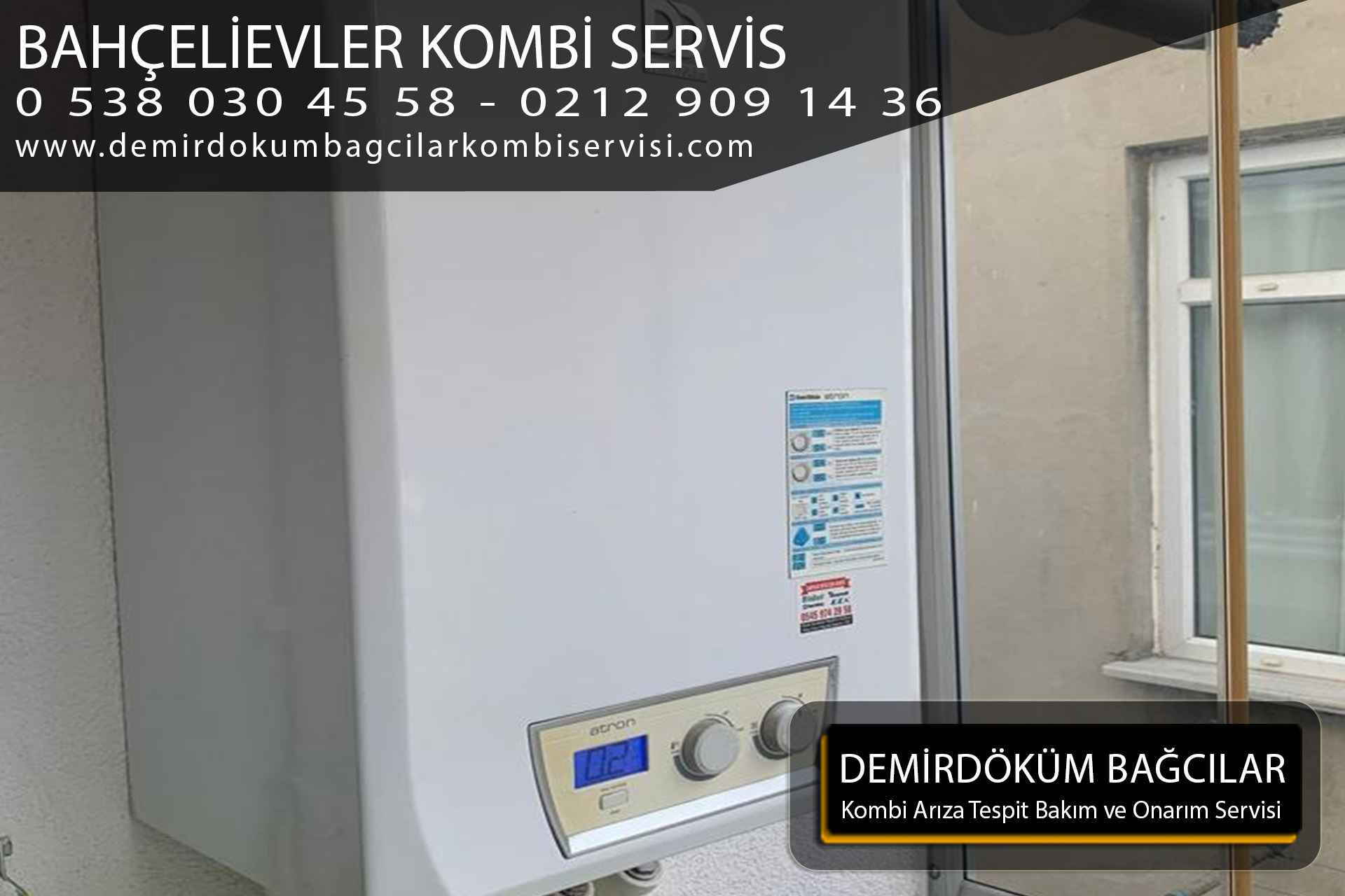 bahçelievler ilçesi kombi servis