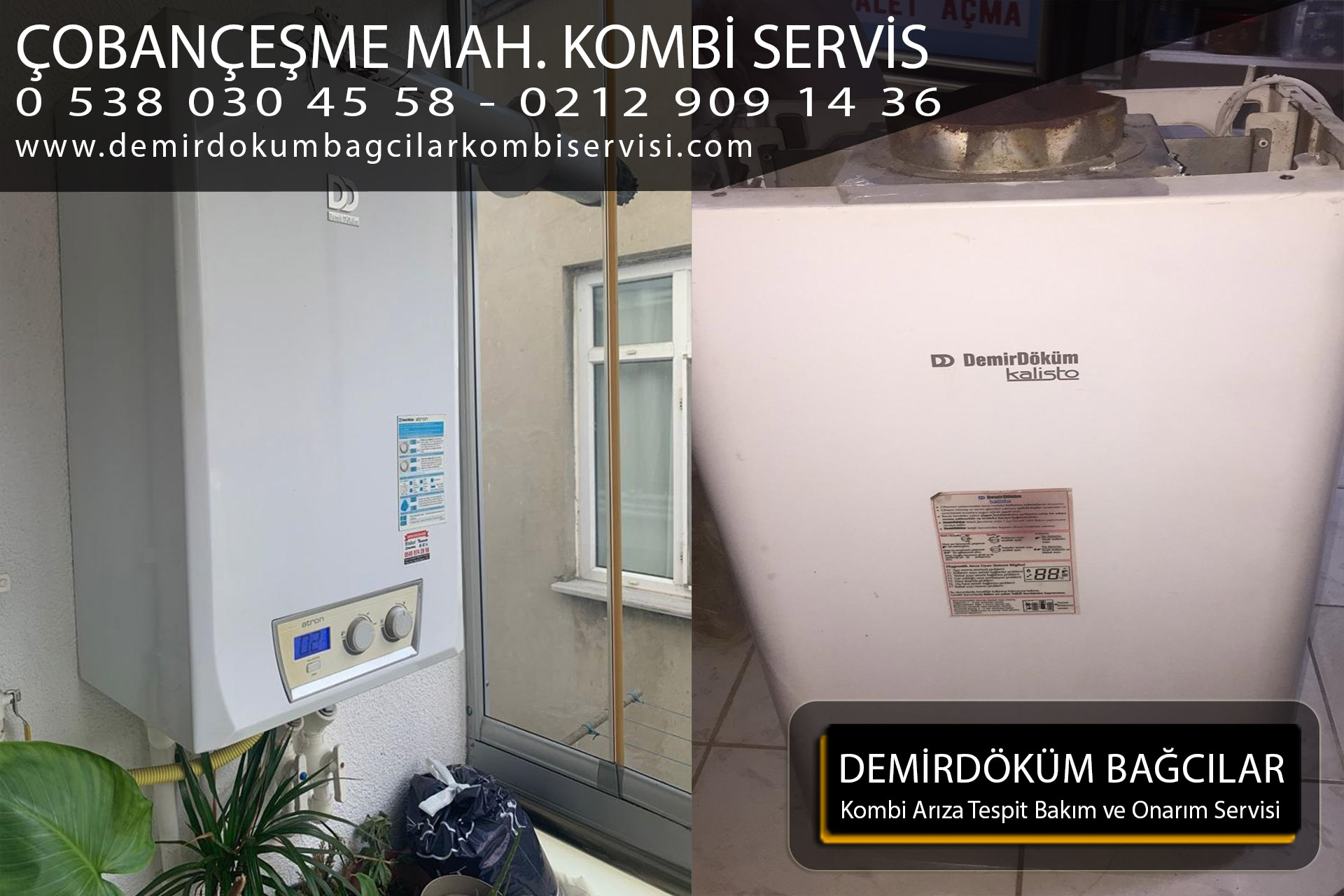 çobançeşme mahallesi kombi servis