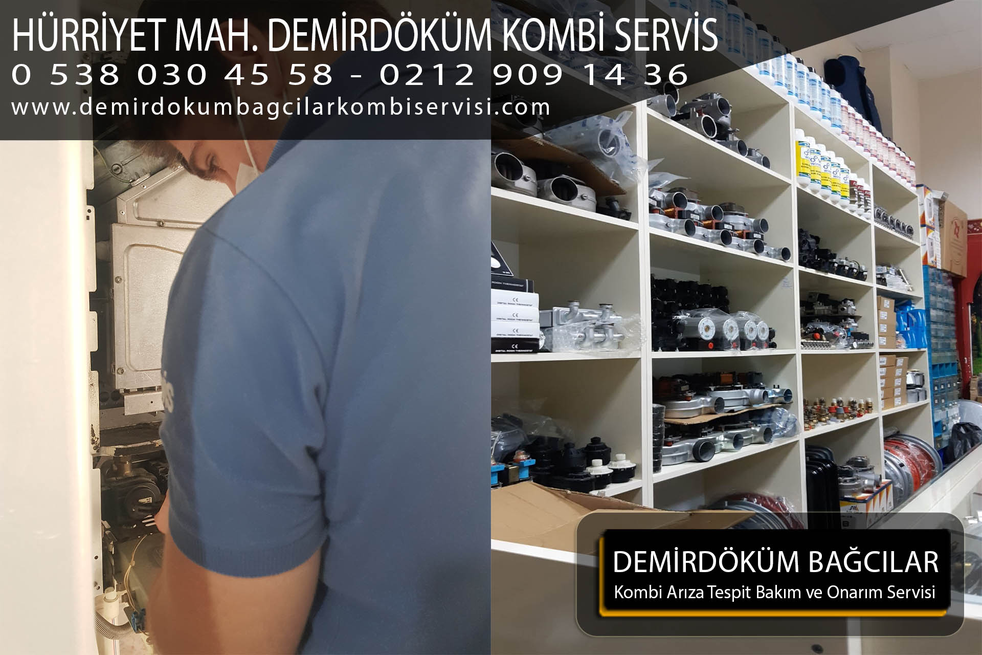 hürriyet mahallesi demirdöküm kombi servis