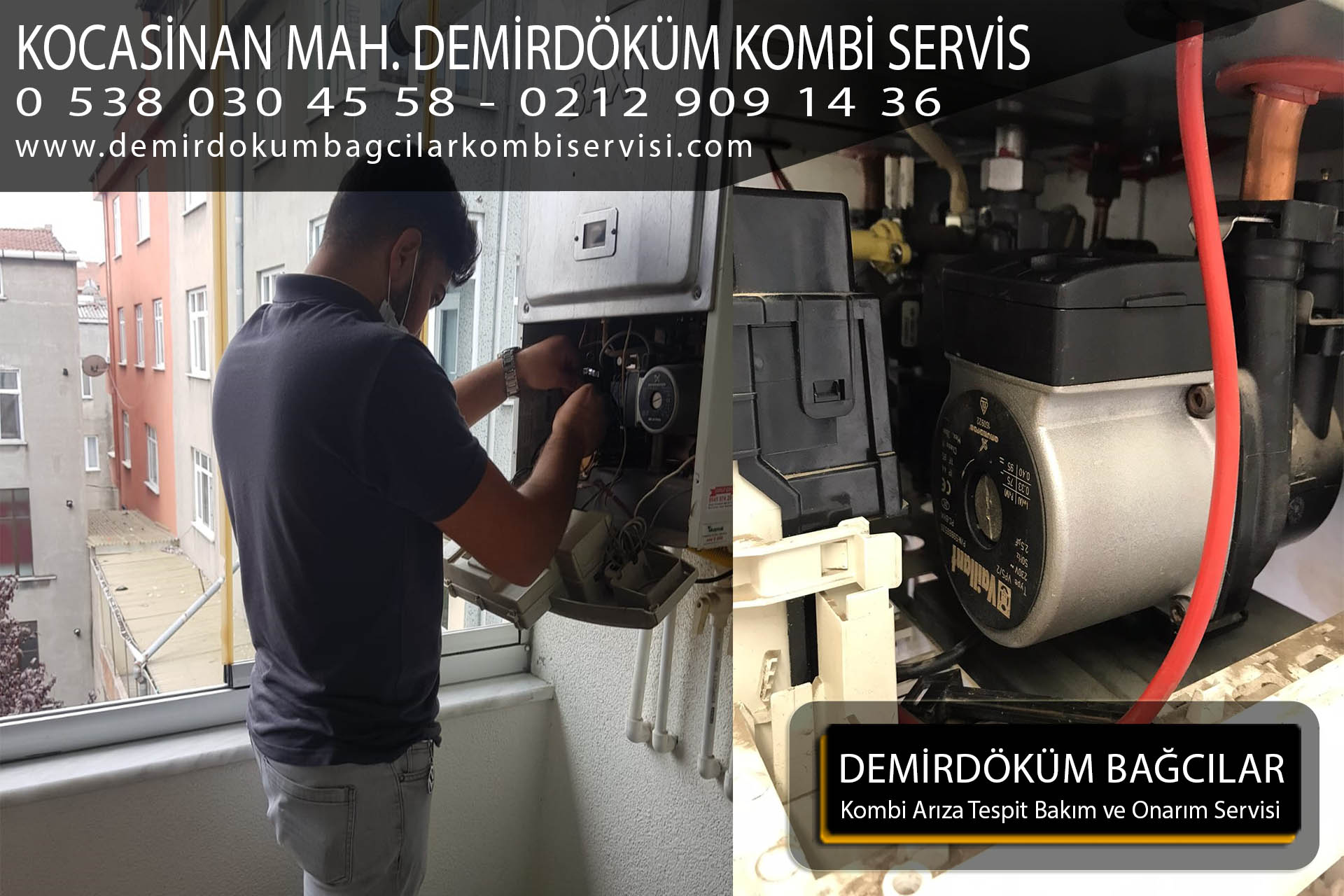 kocasinan mahallesi demirdöküm kombi servis