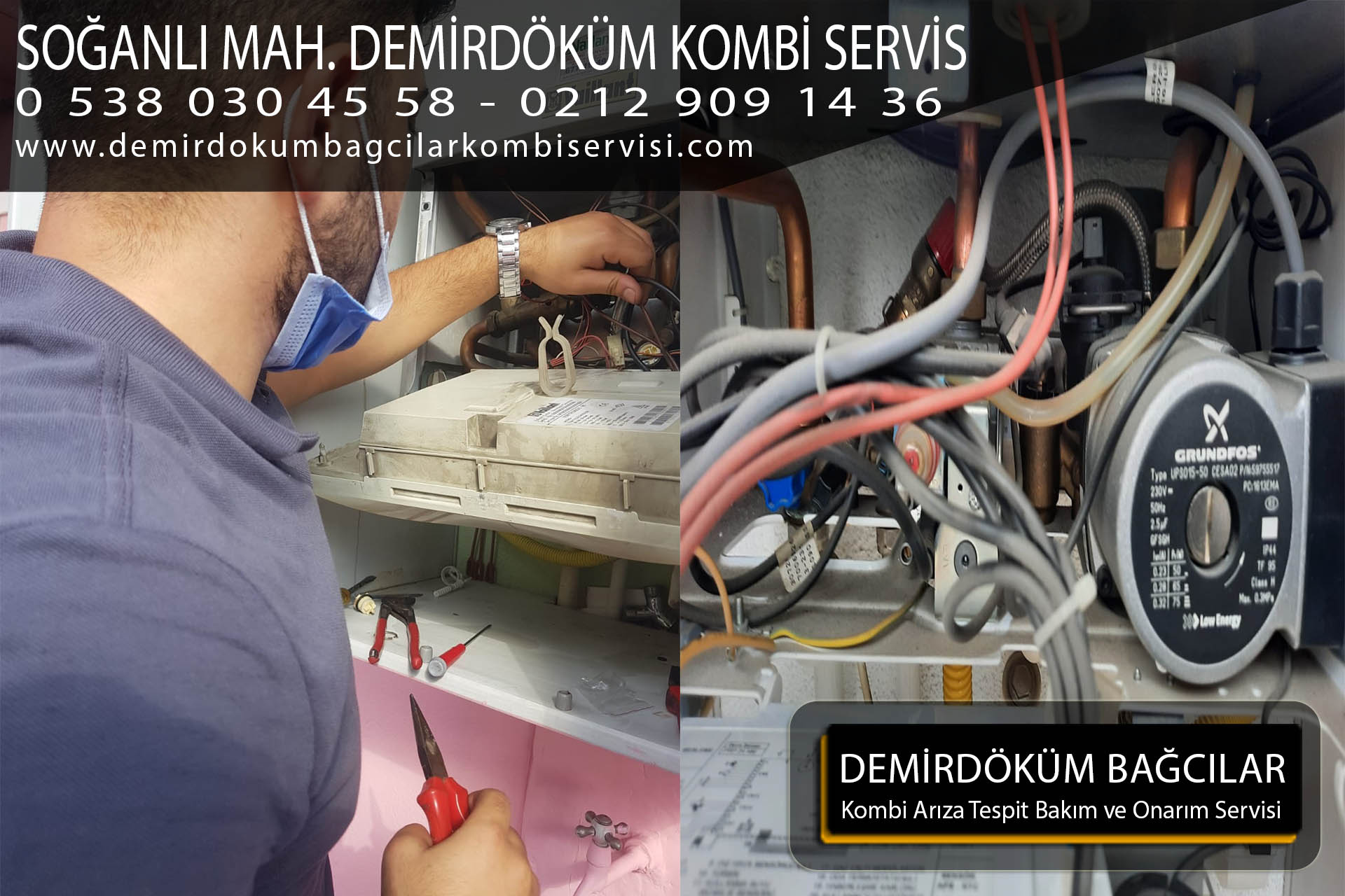 soğanlı mahallesi demirdöküm kombi servis