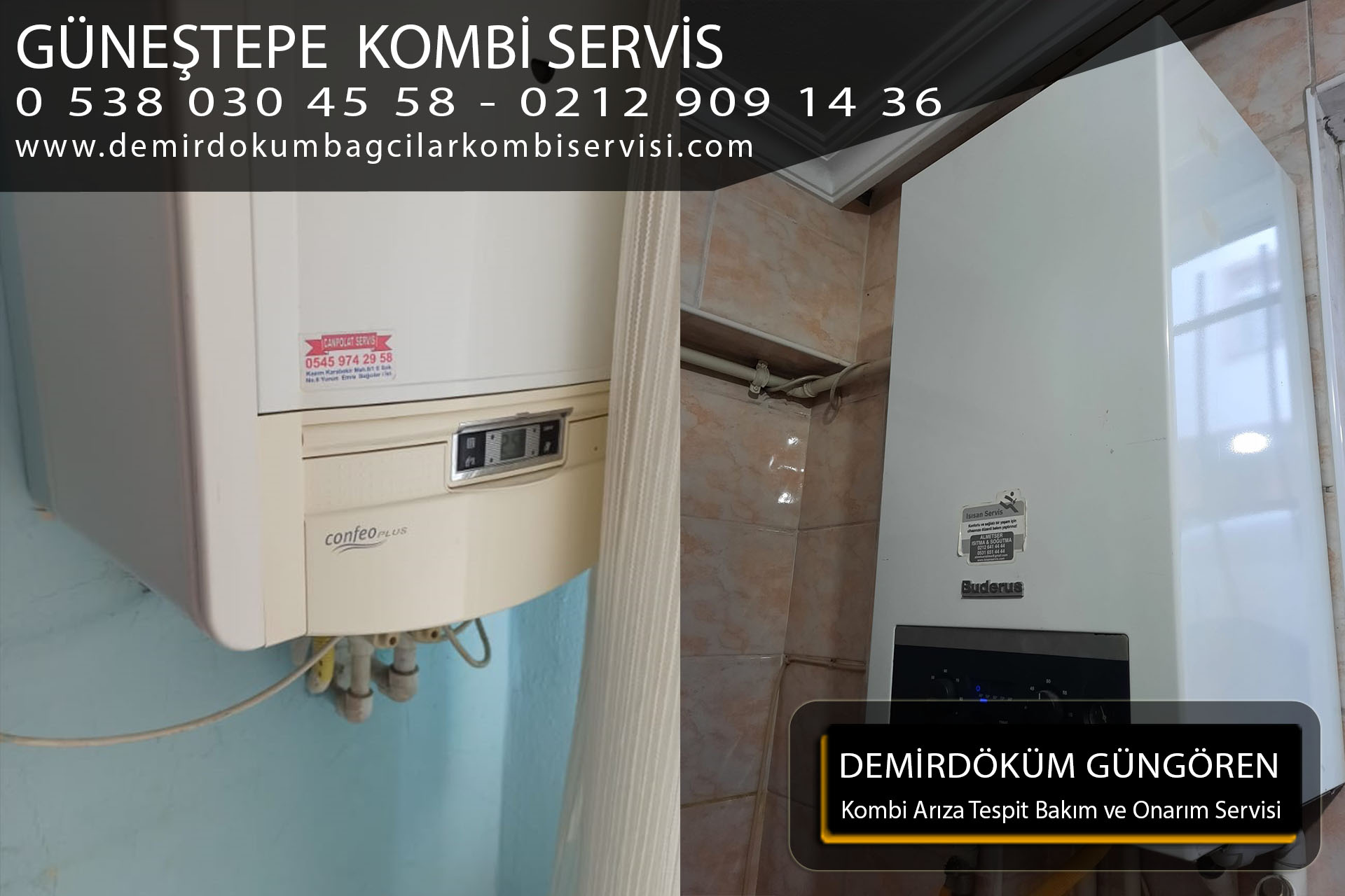 güneştepe kombi servis
