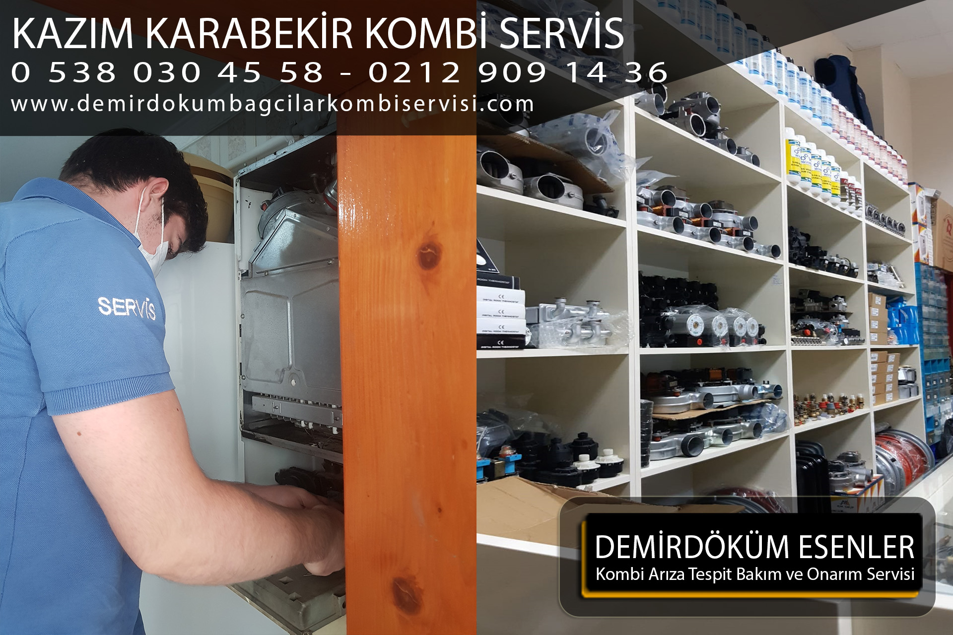 kazım karabekir kombi servis