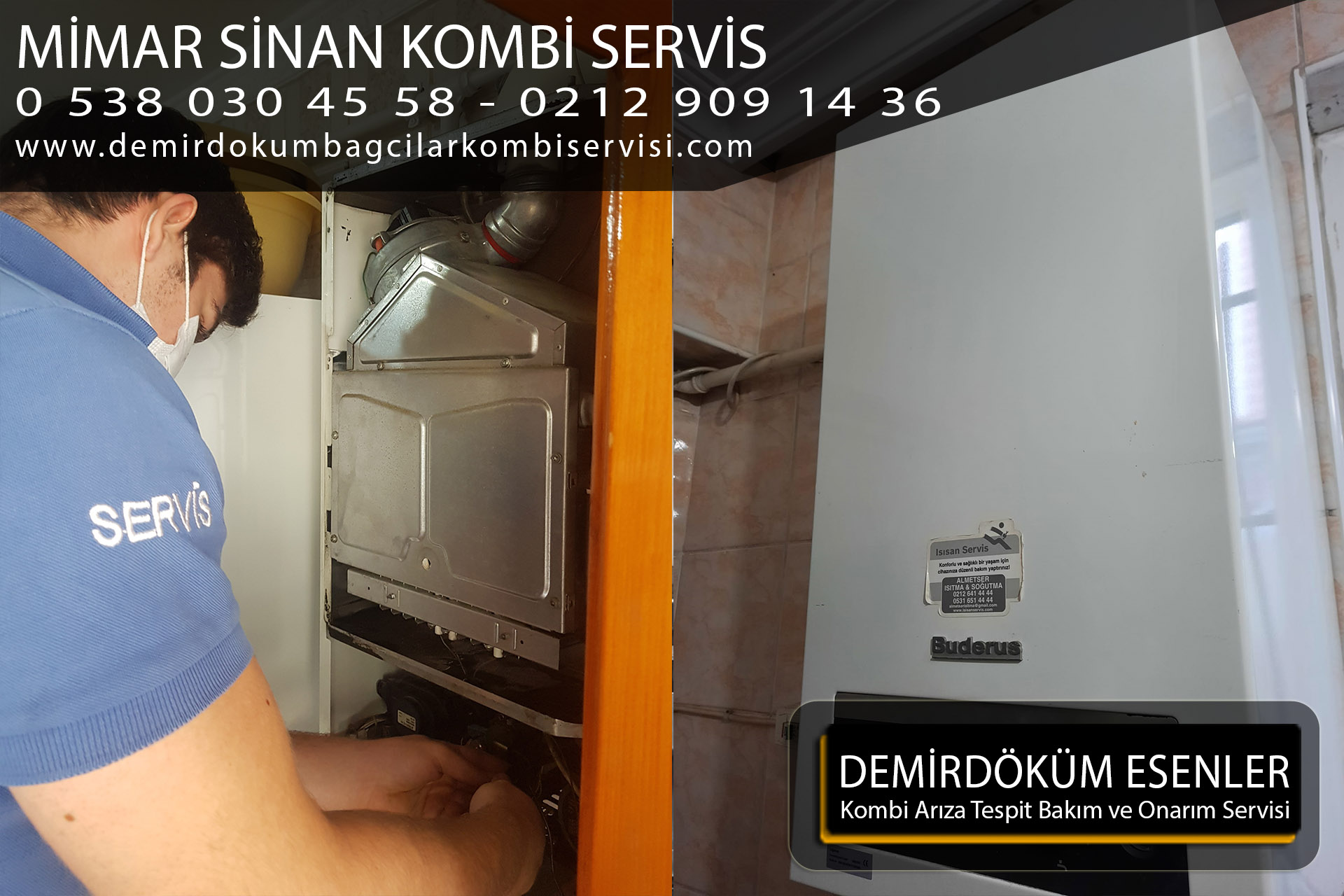 mimar sinan kombi servis