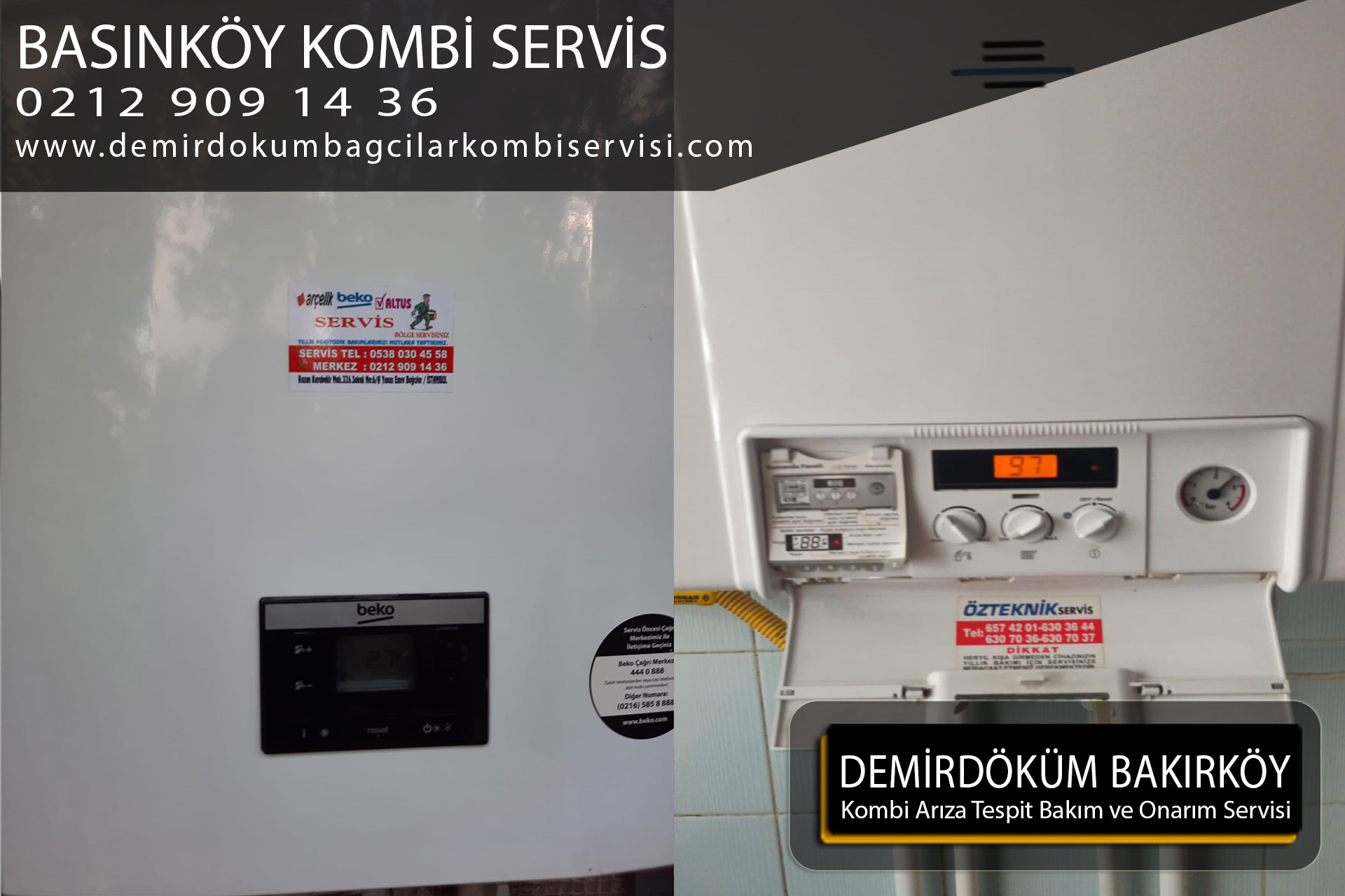 basınköy kombi servis