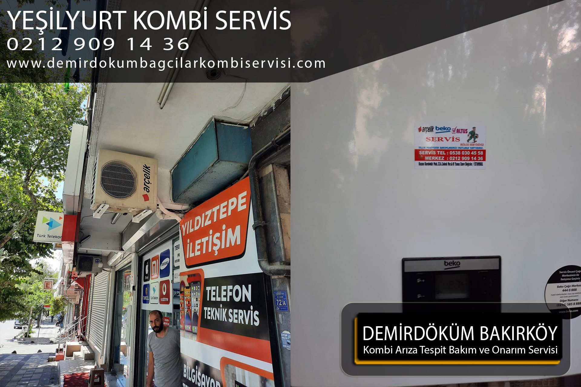 yeşilyurt kombi servis