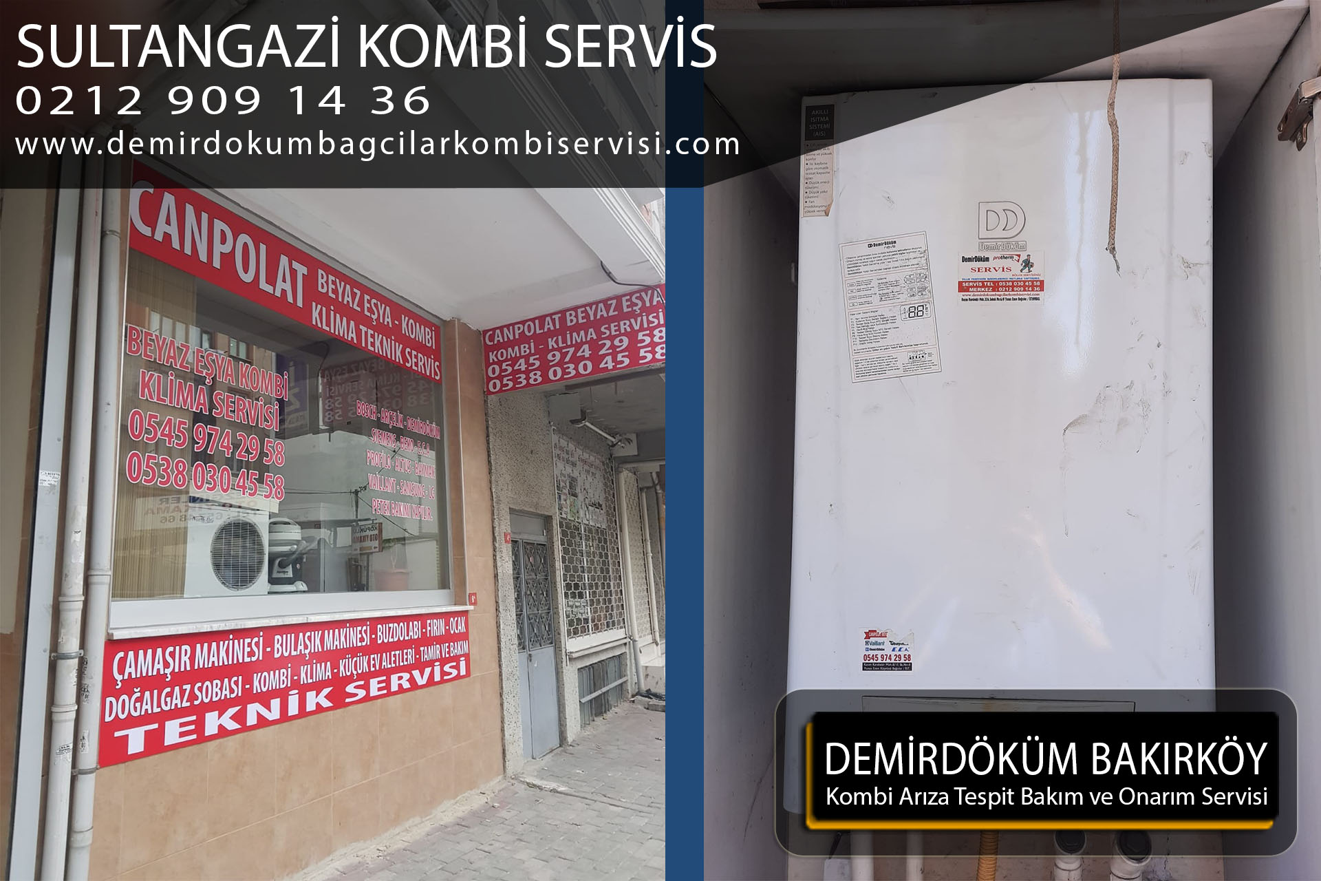 sultangazi kombi servis