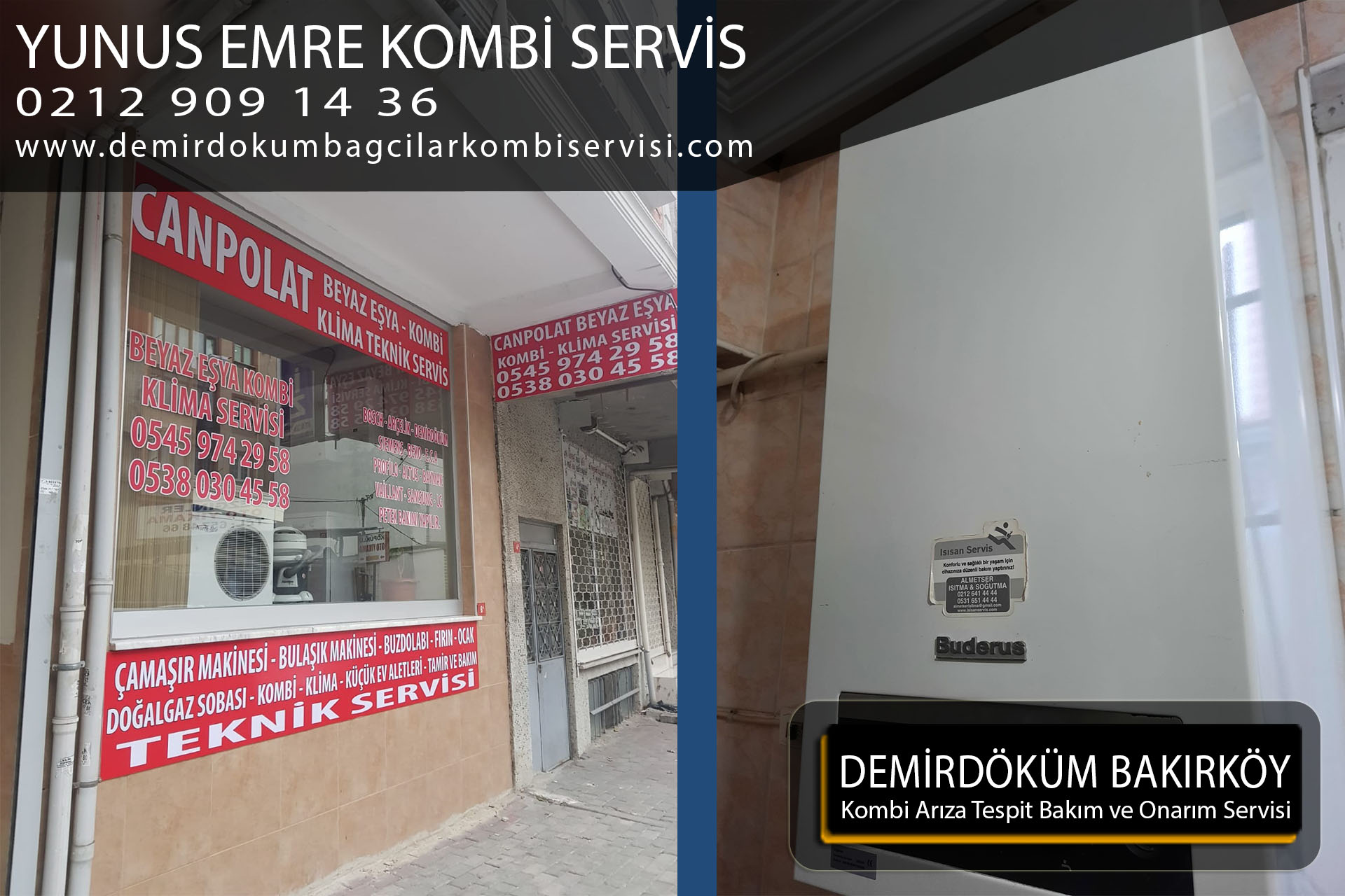 yunus emre kombi servis