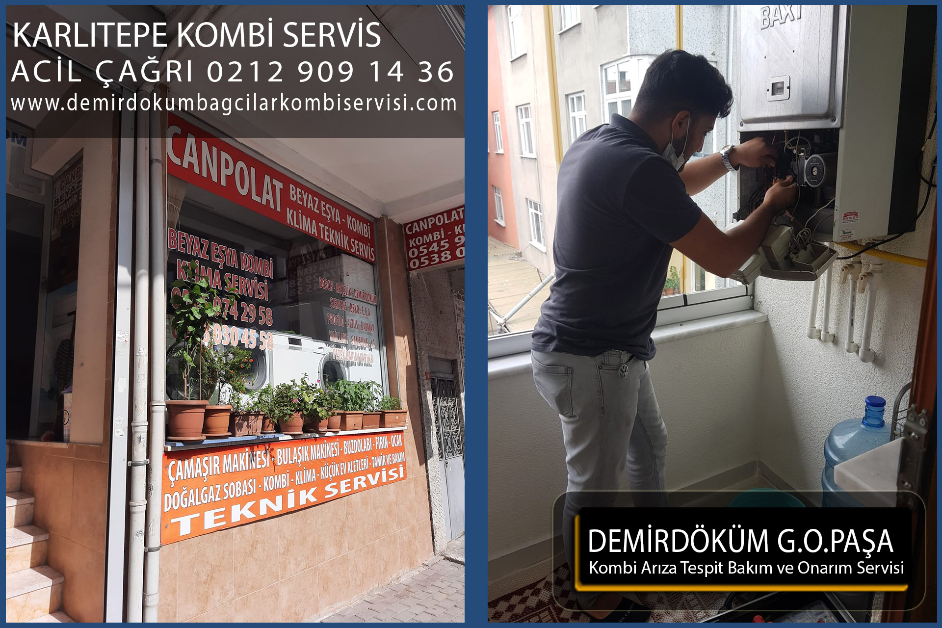 karlıtepe kombi servis