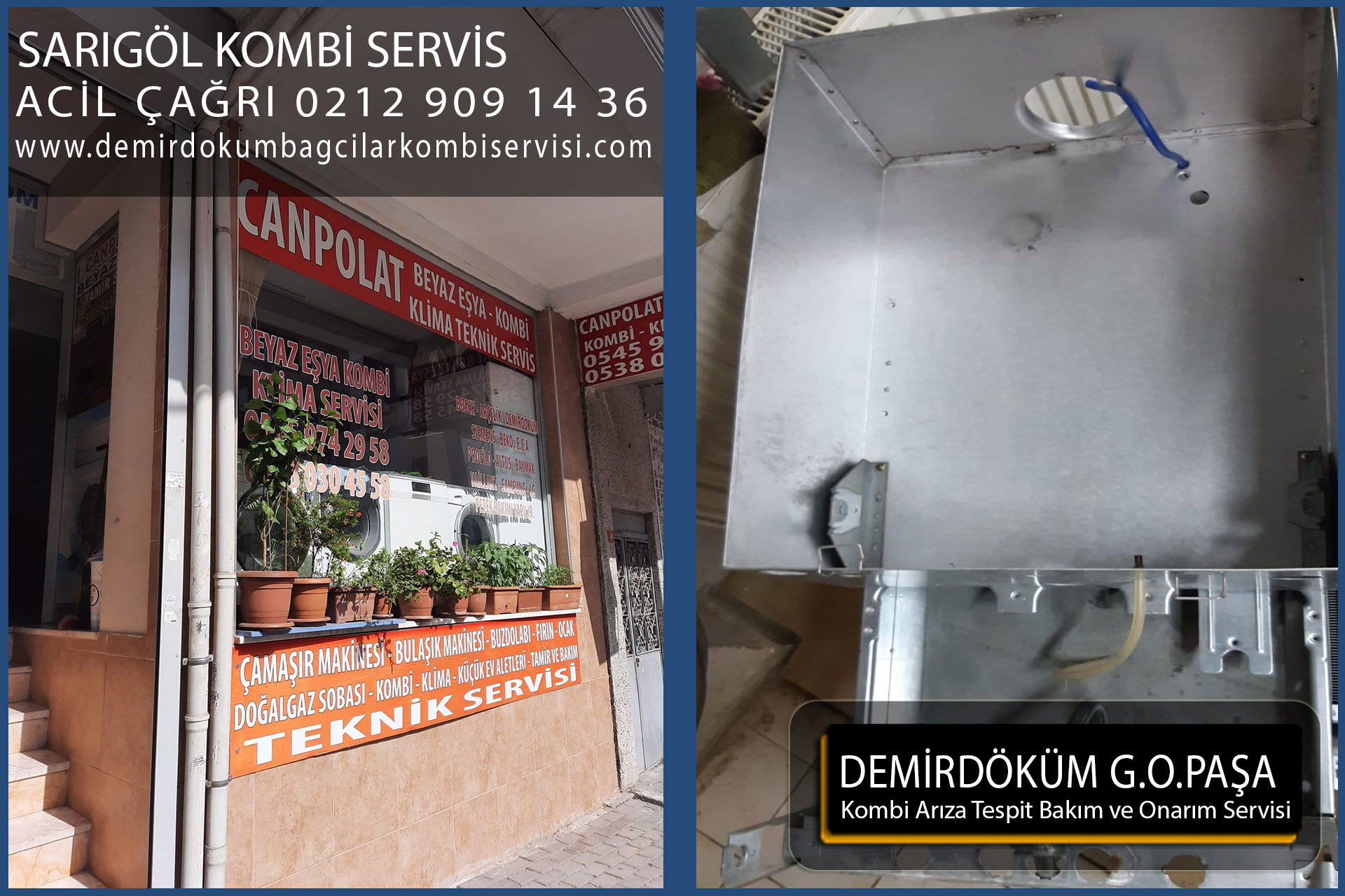 sarıgöl kombi servis