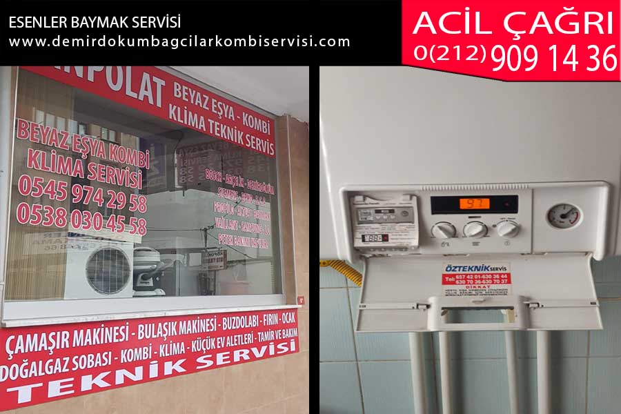 esenler baymak servisi