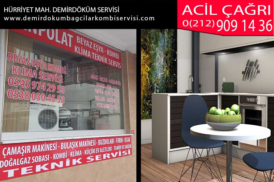 hürriyet mahallesi demirdöküm servisi